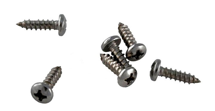 Legend/Legend II Back-Up Valve Housing Body Screws - Package of 6