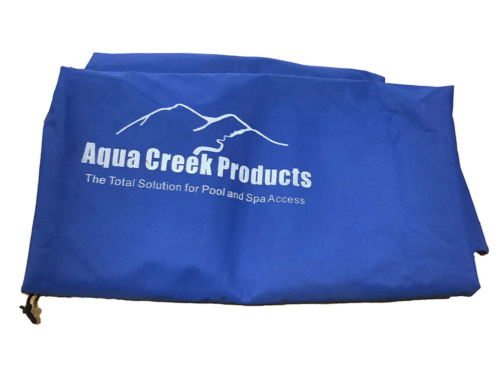 Pro Pool Series Pool Lift Cover With Logo - Blue