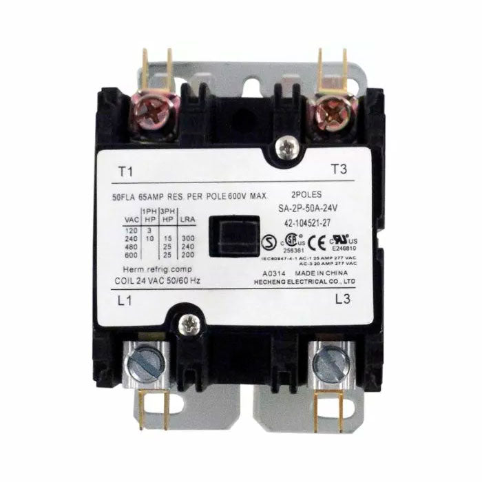 RHP 2350-8320Ti Heat Pump Contactor - 50 Amps