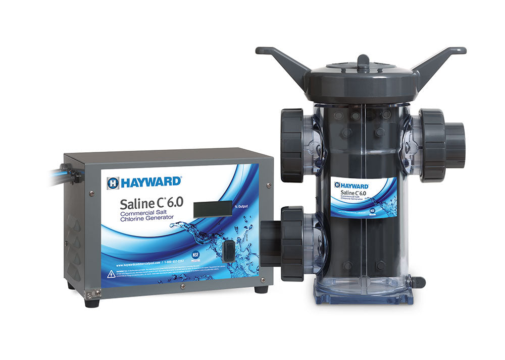 Saline C6.0 Commercial Salt Chlorine Generator - 125 GPM 2 Inch