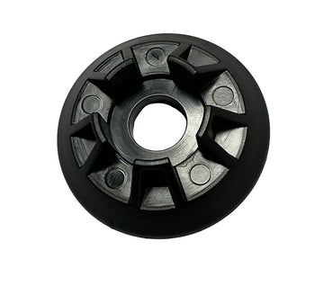 Hub Cap for Cart Wheel - Black - Each