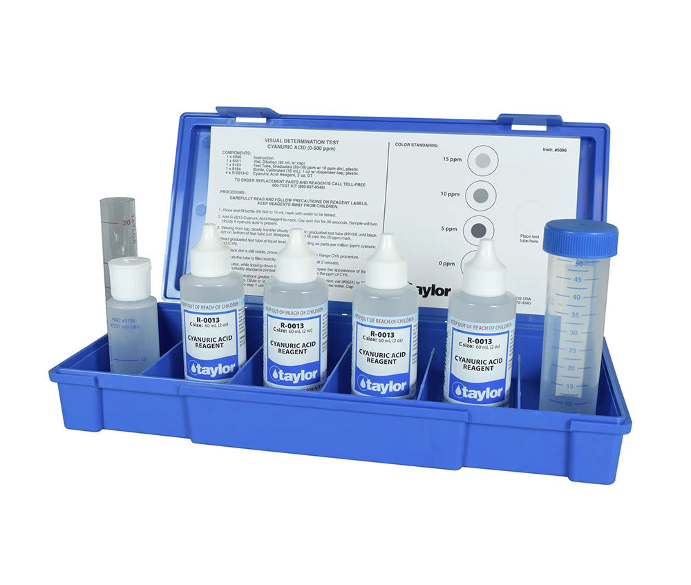 Taylor Visual Determination Cyanuric Acid Test Kit Turbidimetric - K-1720