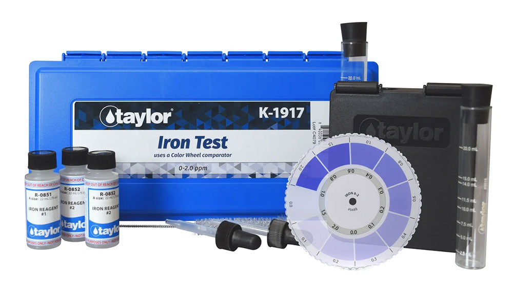 Taylor Color Wheel Test Kit for Iron