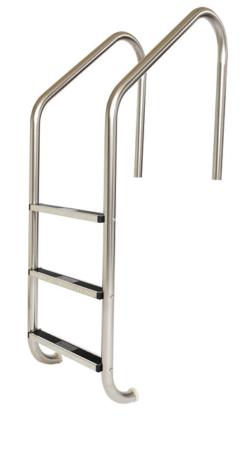 3-Step 24 Inch Economy Elite Vinyl Liner Ladder 1.90 x .049 Inch - Stainless Treads