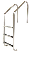 3-Step 24 Inch Economy Elite Vinyl Liner Ladder 1.90 x .049 Inch Marine Grade - Stainless Treads