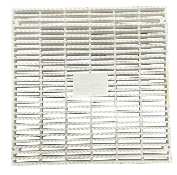 MLD-GO-1818-WT1 - 18 x18 Inch Molded Flat Main Drain Cover Only