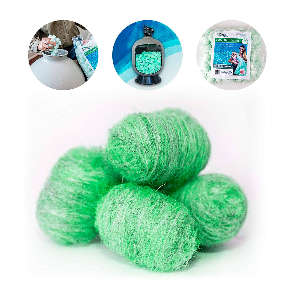 FilterBalls Mini - 10 Microns - For Aboveground Sand Filters