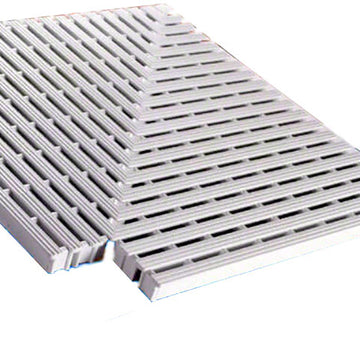 SuperGrip Perpendicular 45 Degree Corner 10 Inch - Non-Sloping Outside - Bone