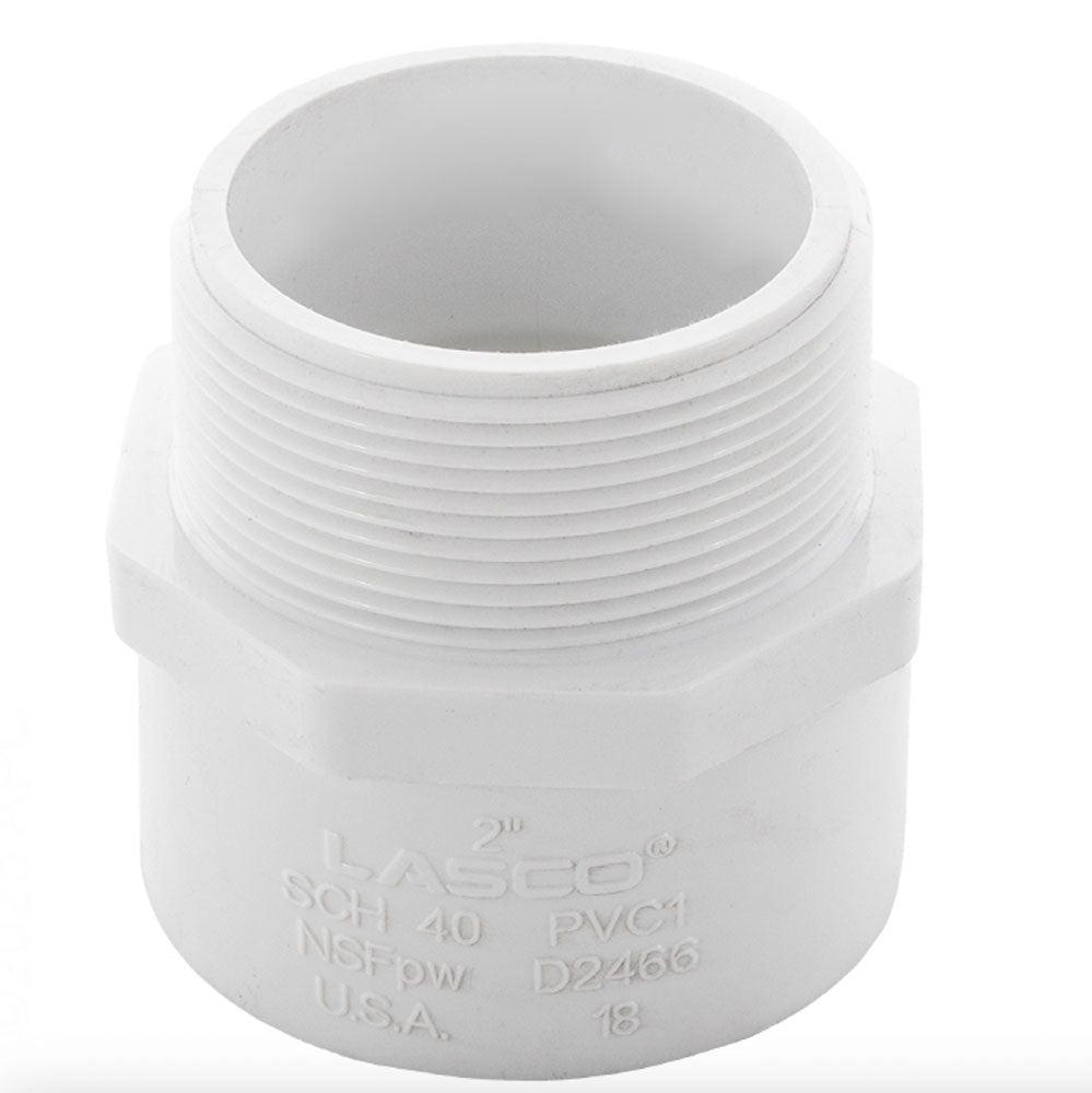 Male Adapter - 2 Inch MIPT x Slip - Schedule 40