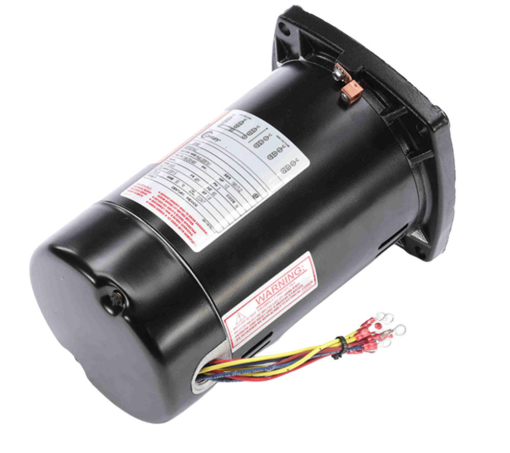 1-1/2 HP Pump Motor 48Y Frame - 1-Speed 3-Phase 208-230/460 Volts