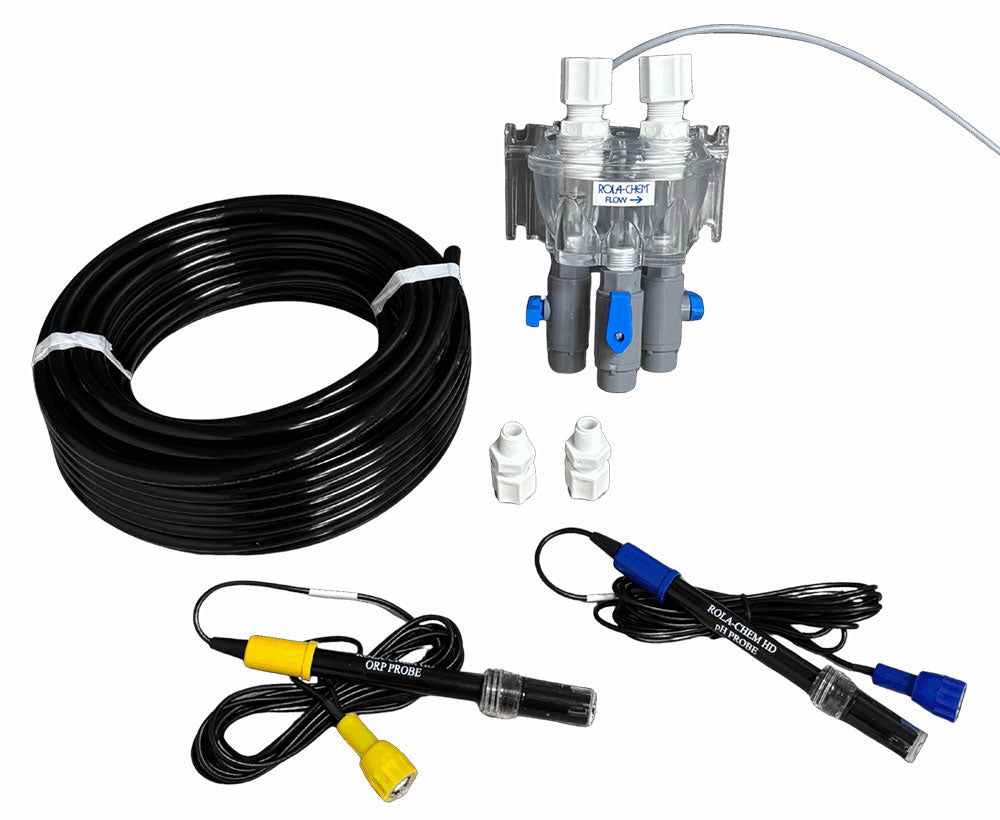 Digital RC554XP pH/ORP Pool Controller With Probes For One Sanitizer Source