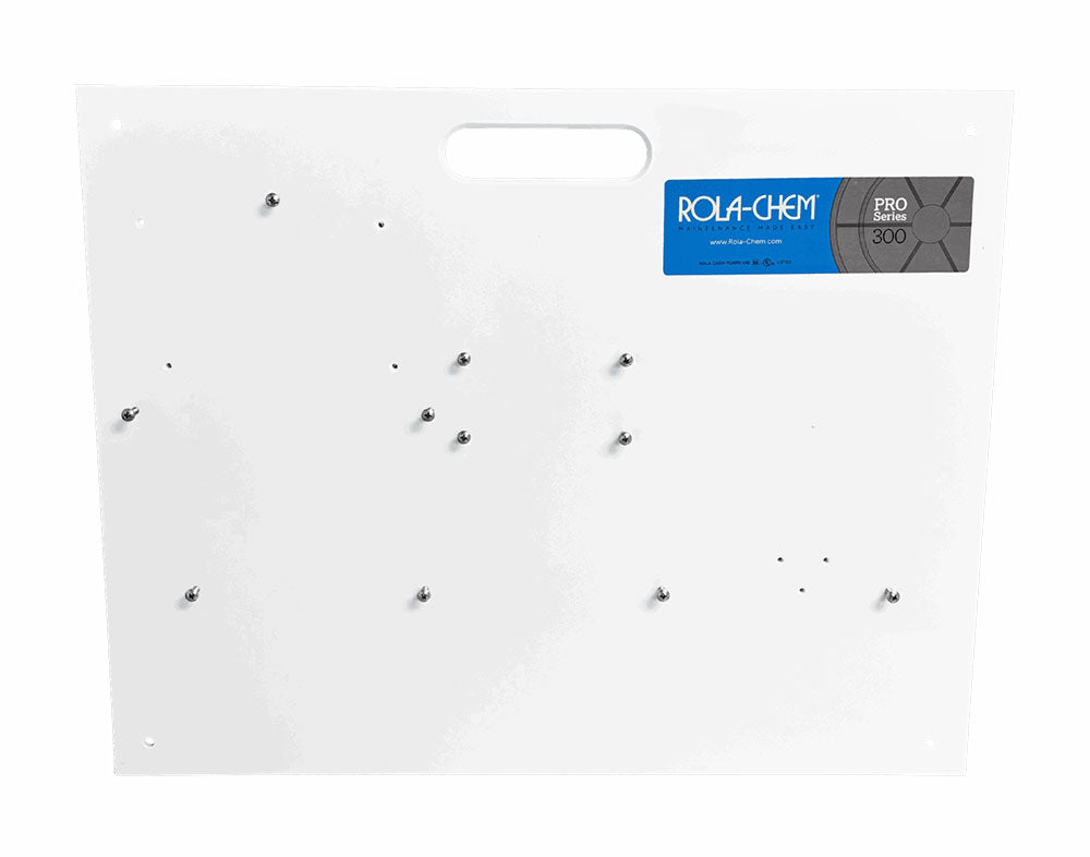 Pre-Drilled Polypropylene Universal Mounting Board