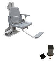Superior S-350 Pool Lift With Concrete Anchor Sleeve - 350 Pound Capacity