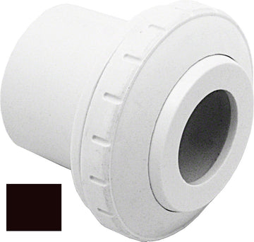 Directional Eyeball Fitting - 1-1/2 Inch Slip Insider - 1 Inch Orifice - Black