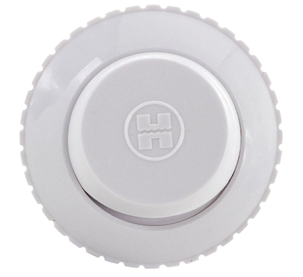 Hydrosweep Directional Eyeball Inlet Fitting - 1-1/2 Inch MIP - Slotted Opening - White