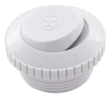 Hydrosweep Directional Eyeball Inlet Fitting - 1-1/2 Inch MIP - Slotted Opening - White