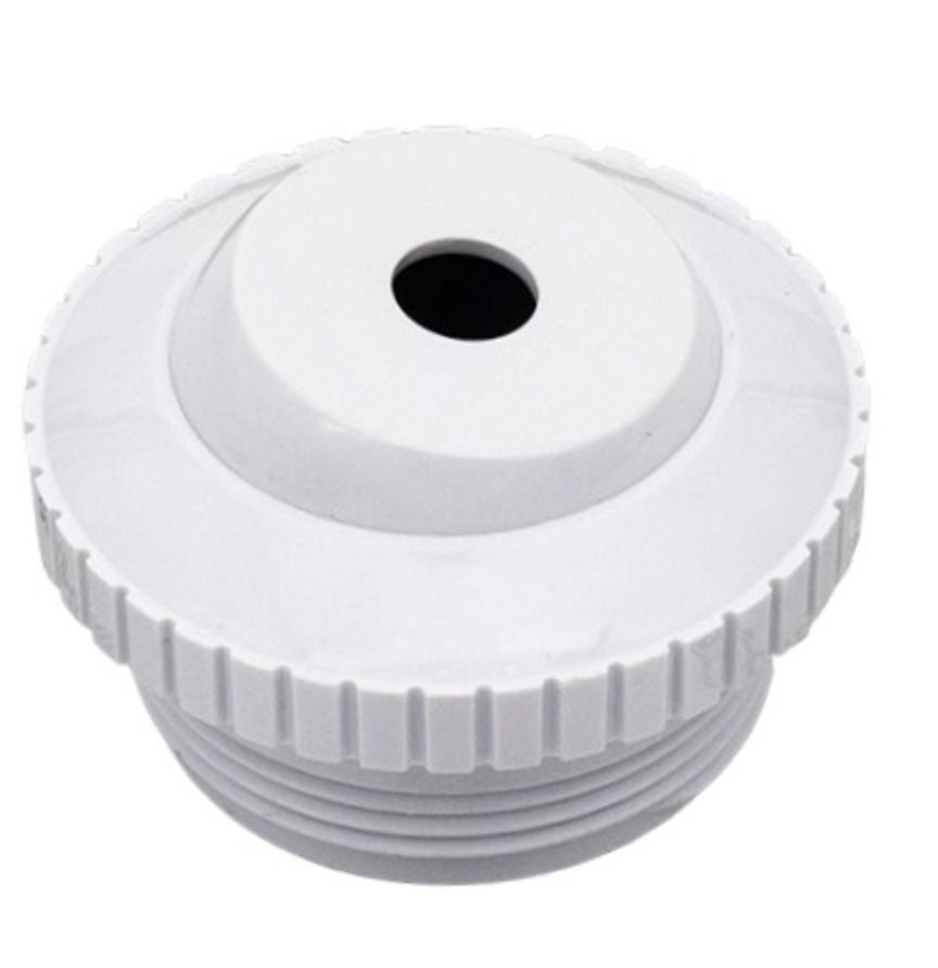 Hydrostream Directional Eyeball Inlet Fitting - 1-1/2 Inch MIP- 3/8 Inch Opening - White