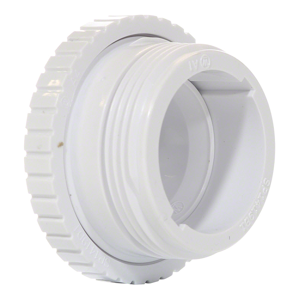 Hydrostream Directional Eyeball Inlet Fitting - 1-1/2 Inch MIP- 3/8 Inch Opening - White