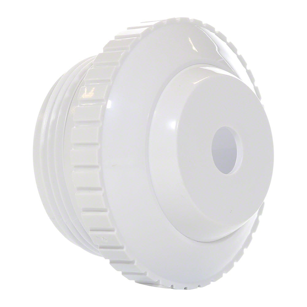 Hydrostream Directional Eyeball Inlet Fitting - 1-1/2 Inch MIP- 3/8 Inch Opening - White