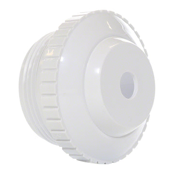 Hydrostream Directional Eyeball Inlet Fitting - 1-1/2 Inch MIP- 3/8 Inch Opening - White