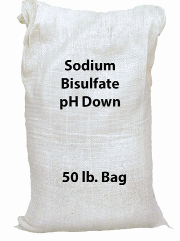 Sodium Bisulfate - pH Down - 50 Lb. Bag
