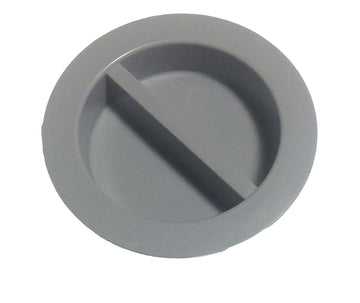 Umbrella Hole Cap With Gasket Seal - 1-1/2 Inch MPT - Gray