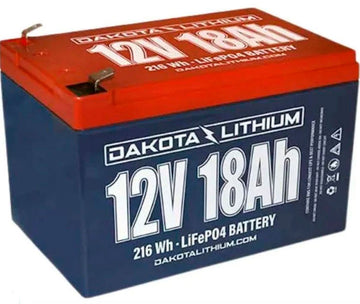 Remora Dakota Lithium Battery - 12 Volts 18Ah