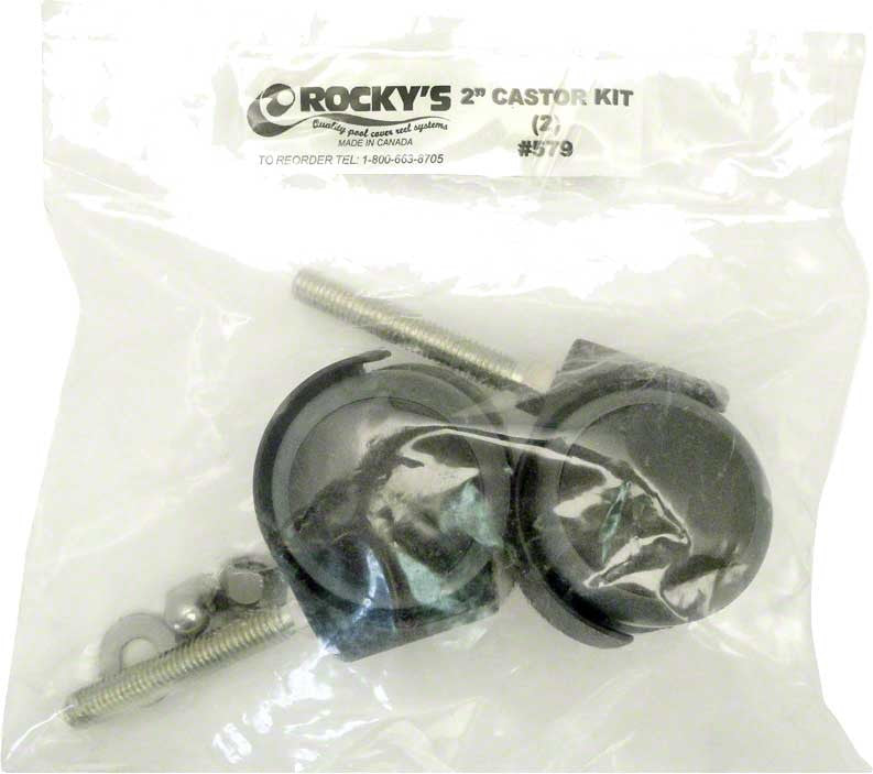 Rocky's Residential Solar Reel Castors - 2 Inch - Pack of 2