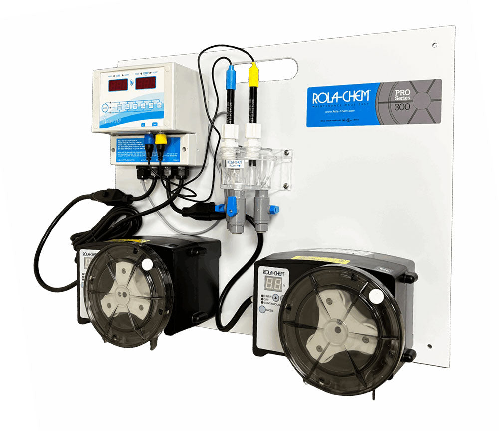 Digital pH/ORP Liquid Acid/Chlorine Controller With Two 38 GPD Peristaltic Pumps