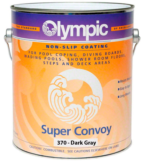 Super Convoy Deck Paint - Case of Four Gallons - Dark Gray
