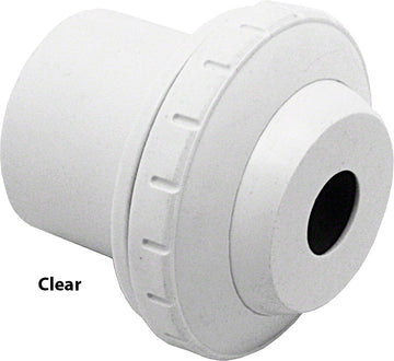 Directional Eyeball Fitting - 1-1/2 Inch Slip Insider - 1/2 Inch Orifice - Clear