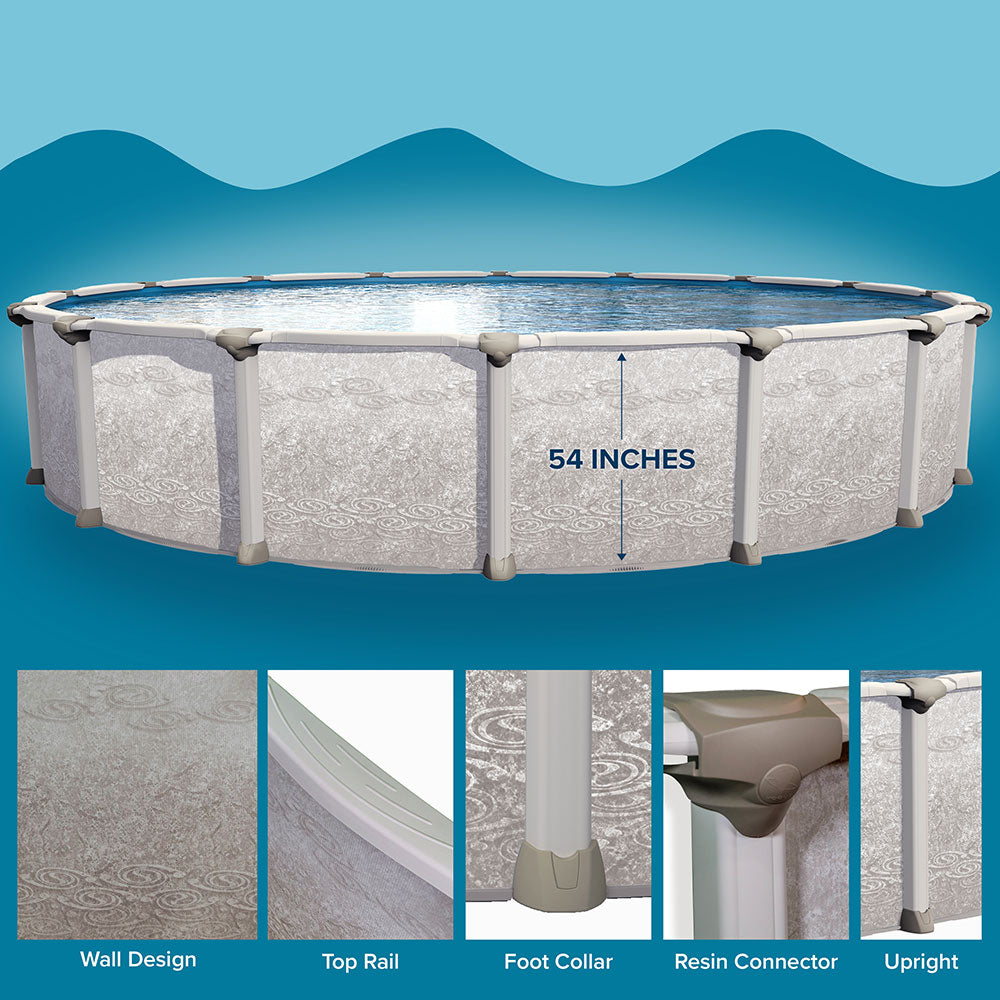 Magnus Round Aboveground Pool Package