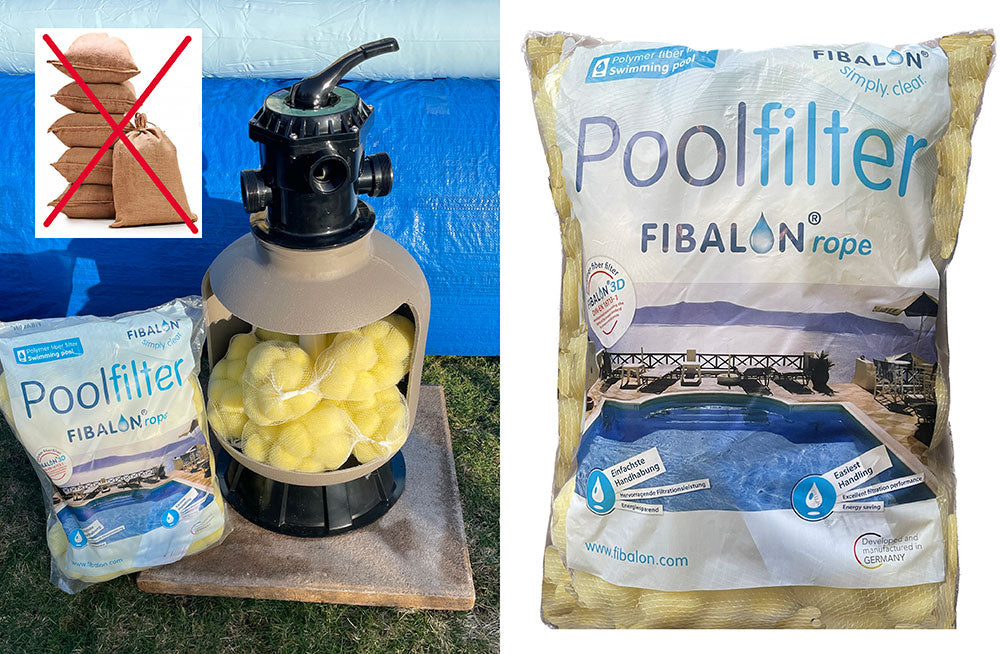 Fibalon Filter Minions 8 Pouch Bag for Sand or Cartridge Filters