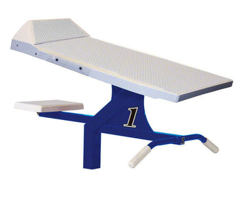 Velocity Long Reach Single-Post Rear Mount Starting Platform With Track Start - TrueTread - No Anchor