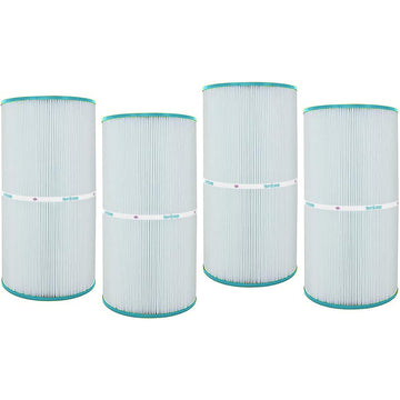 Hurricane Filter Cartridges for Pentair Clean and Clear CCP240, Hayward SwimClear C2020/25 Filters - Pack of 4