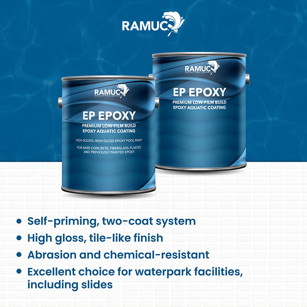 Ramuc EP Epoxy Pool Paint - 1 Gallon - VOC Compliant - 90813XXXX