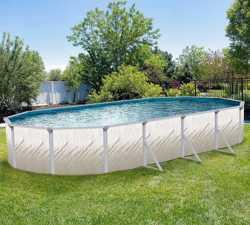 Pretium Oval Aboveground Pool Package