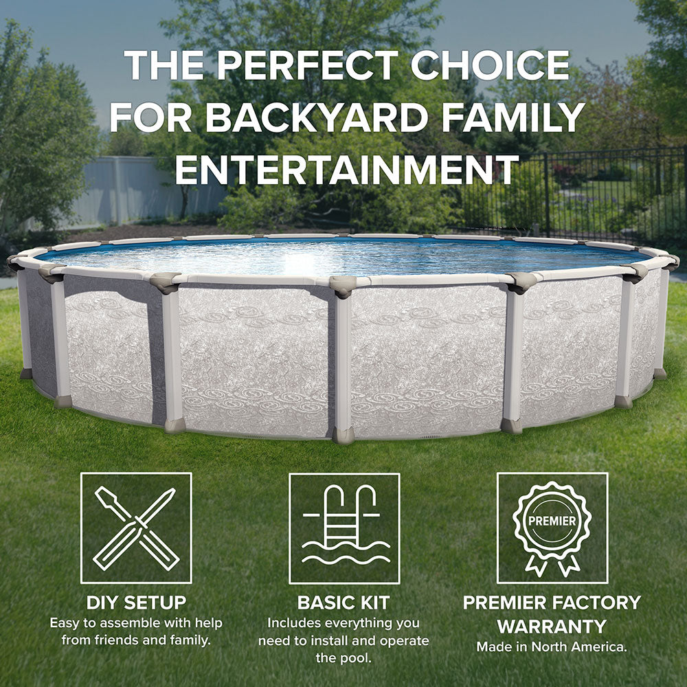 Magnus Round Aboveground Pool Package