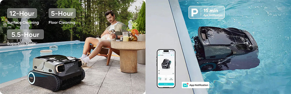 Scuba X1 Pro Max Cordless Adaptive Robotic Pool Cleaner