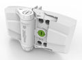 TruClose Heavy-Duty Multi-Adjust Vinyl or Wood Gate Hinges - White - Pair
