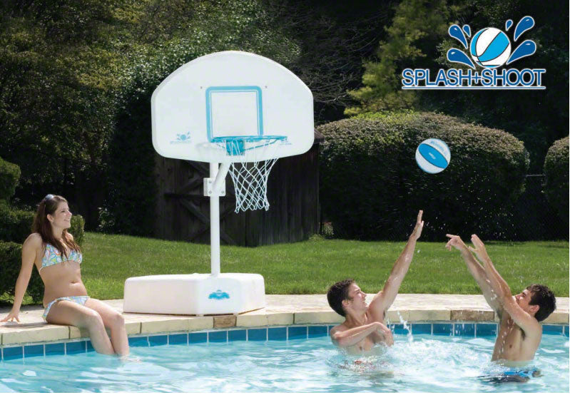 Splash and Shoot Stainless Steel Pool Basketball Game
