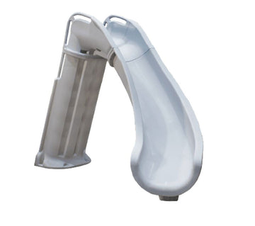 Bad Axe X6 Water Slide Right Turn - 6 Feet - Silver Quartz