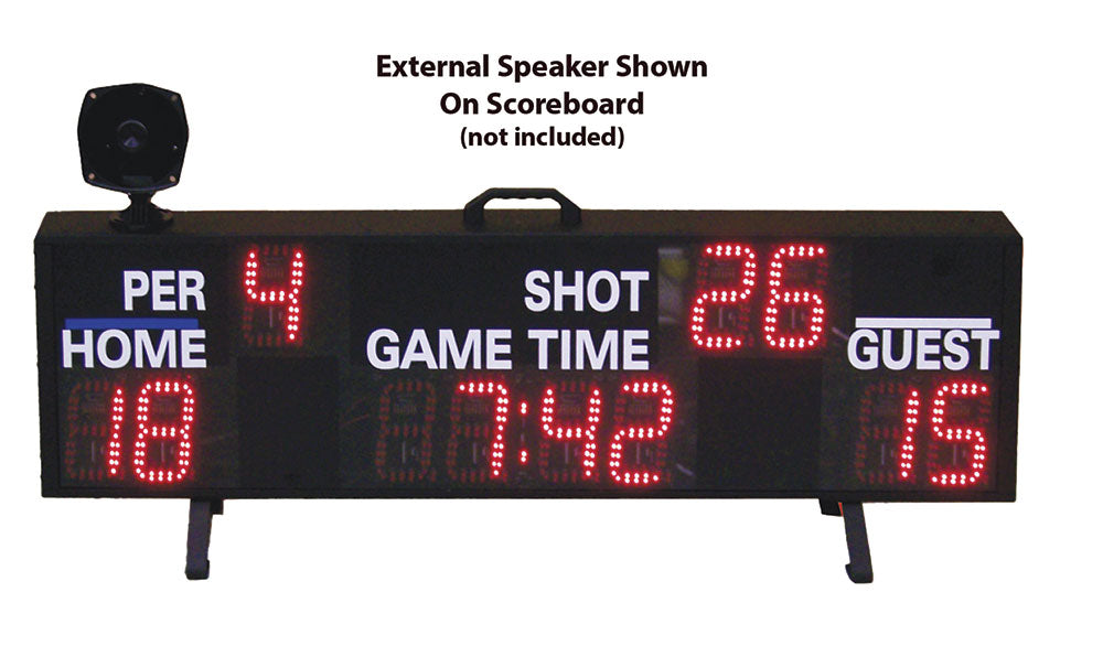 WP-1700 Portable Table Scoreboard External Horn