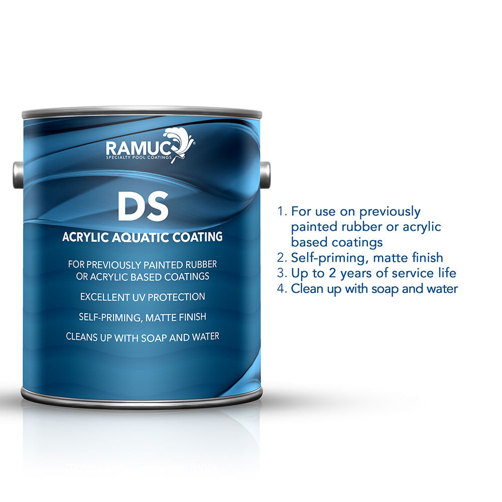Ramuc DS Acrylic Pool Paint - 5 Gallon - Various Colors - 91013XXX5