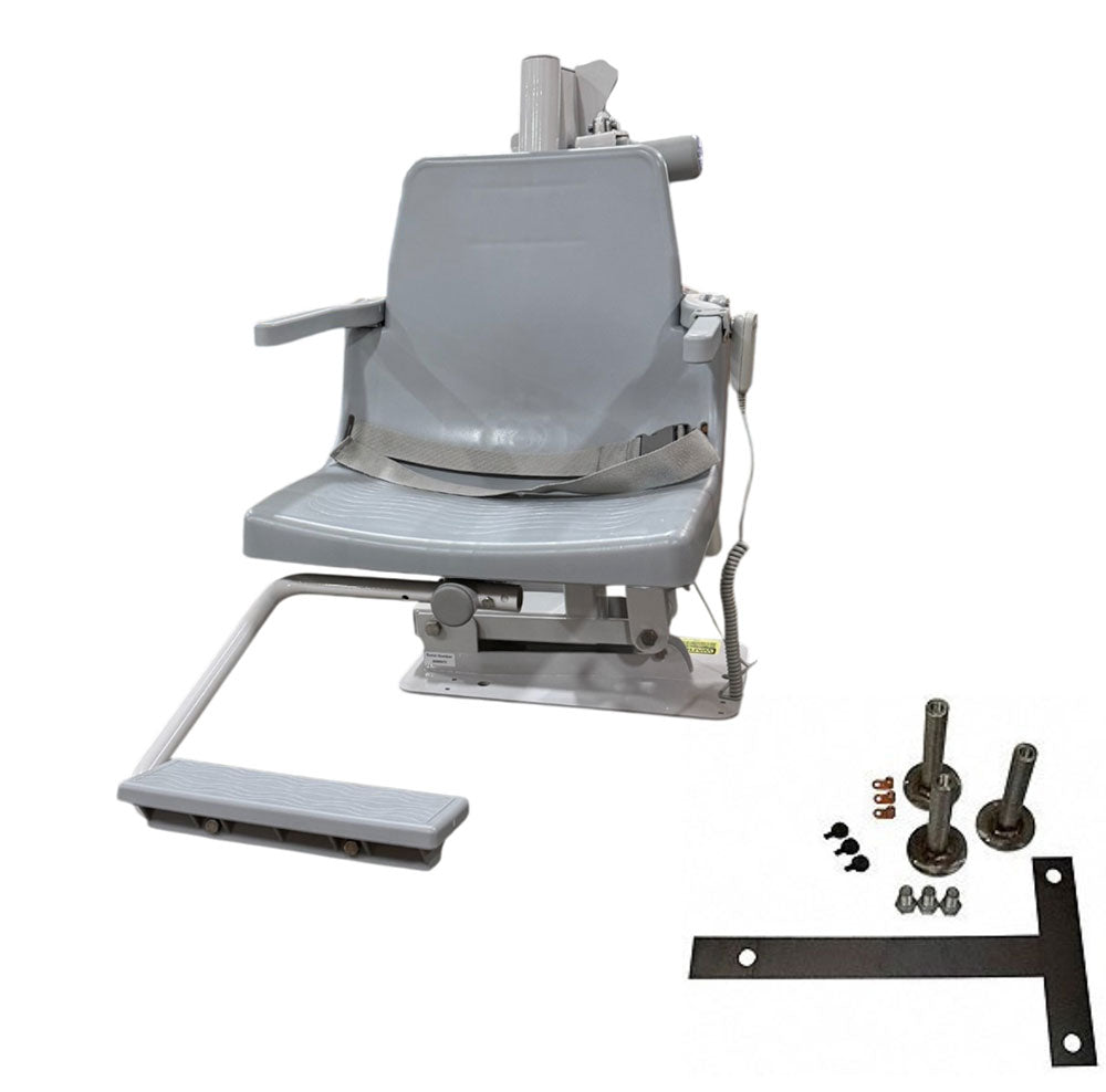 Commercial C-375 Pool Lift With Retrofit Anchor - 375 Pound Capacity
