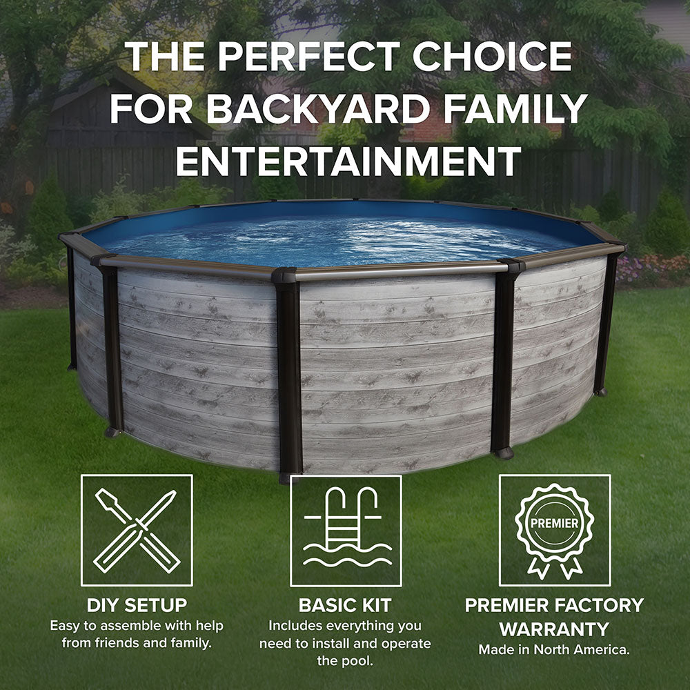 Costa Round Aboveground Pool Package