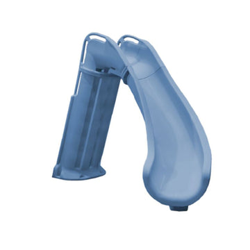 Bad Axe X6 Water Slide Right Turn - 6 Feet - Blue Quartz