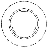 Filter Disc Spacer Hub Style 313 - 2 Inch ID x 1.00 Inch Thick