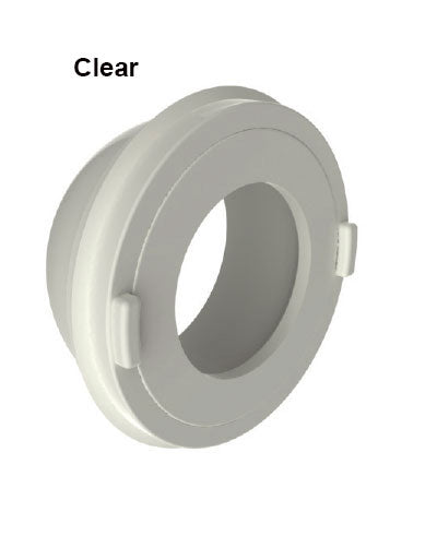 Eyeball and Nut Replacement - 1 Inch Orifice - Clear