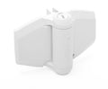 TruClose S3 Self-Closing Vinyl or Wood Gate Hinges - White - Pair
